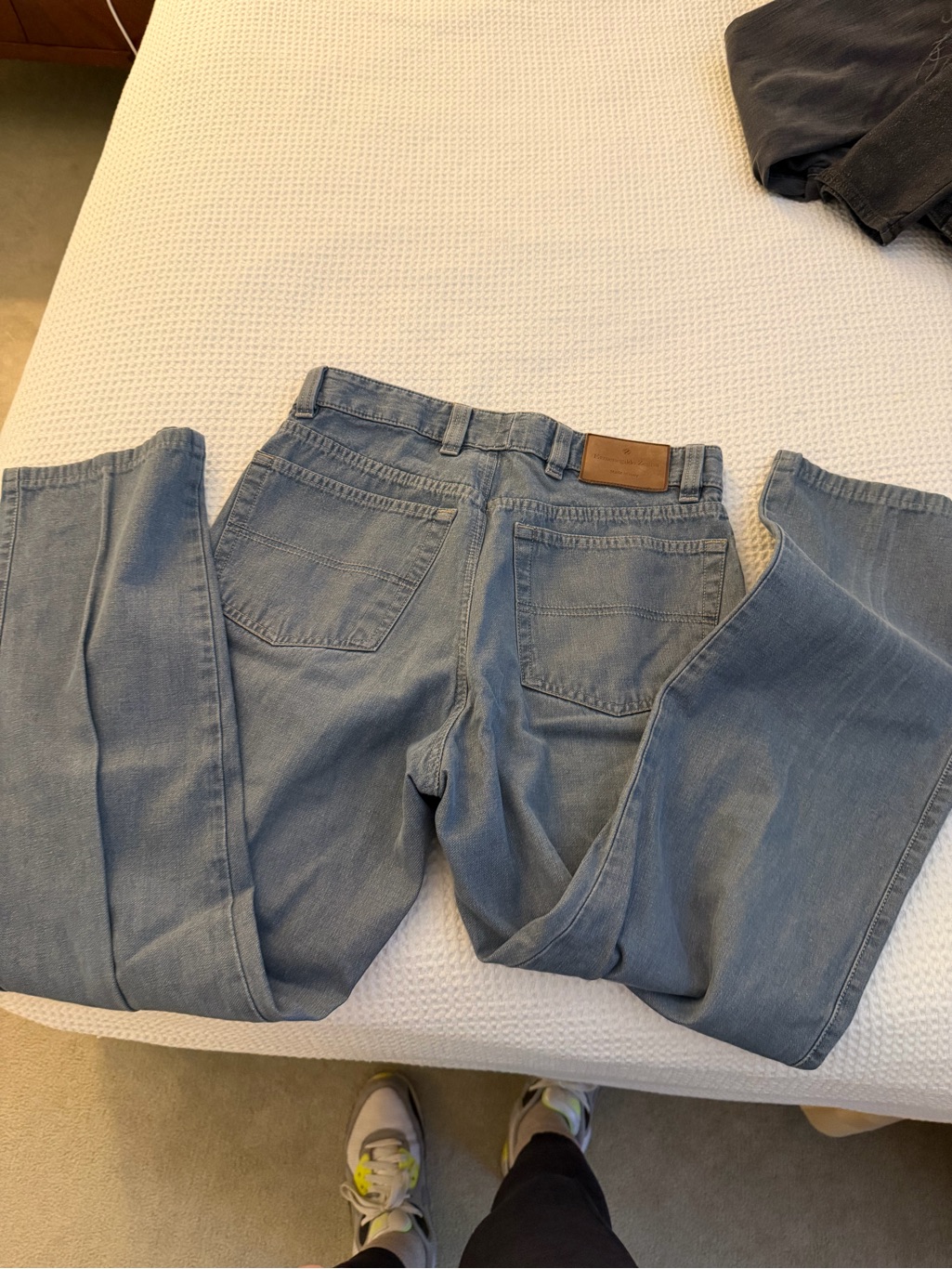 Ermenegildo Zegna Light Wash Straight Jeans